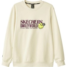 Skechers Sports Life Collection Sweatshirt Men's Pearl Ecru Pearl Beige/034H, XL