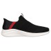 Skechers Ultra Flex 3.0 Cushioning Low-Top Casual Shoes Men's Black Red 41