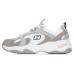 Skechers D'LITES 4.0 Cushioning Anti-Slip And Wear-Resistant Low-Top Chunky Sneakers Women's Gray 38