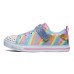 Skechers Sparkle Lite Anti-Slip Wear-Resistant Low-Top Kids' Skateboarding Shoes Light Blue Teenagers 32
