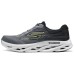 Skechers WOMEN'S GO Series Wear-Resistant Low-Top Running Shoes Men's Black Gray Black Gray, 44