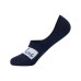 Skechers Colorful No-Show Socks Unisex 3 Pack 3 Pack (Moon Night Navy/White Black/032Z), S
