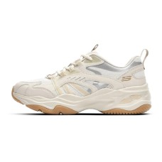 Skechers D'LITES 4.0 Fresh Look Bear Collection Anti Slip Wear Resistant Low Top Casual Shoes Men's Natural Бежевый, 39.5
