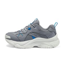 Skechers Anti-Slip Wear-Resistant Low-Top Running Shoes Men's Blue Gray Blue Gray, 42