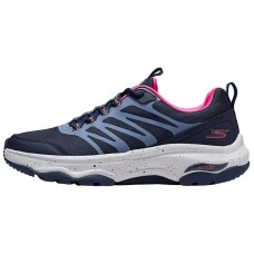Skechers GO WALK Abrasion Resistant Coverage Low Top Casual Shoes Women's Blue Pink голубой розовый, 35