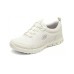 Skechers Cushioning Breathable Lightweight Low-Top Casual Shoes Women's Ivory Бежевый, 37.5