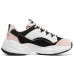 Skechers Sport Cushioned Wear-Resistant Slip-Resistant Low-Top Casual Shoes Women's Black Pinkish 36