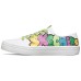 Jeremyville x Skechers V'lites Wear-Resistant Low-Top Skateboard Shoes Women's White Multicolor 37