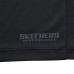 Skechers Raglan Sleeve T-Shirt Women's Carbon Black Carbon Black 0018, S