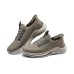 Skechers Cushioning Wear-Resistant Low-Top Casual Shoes Men's Taupe Серо-коричневый, 45.5