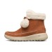 Skechers On The Go Joy Pompom Snow Boots 'Brown White' Women's 36