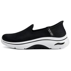 Skechers WOMEN'S GO WALK Anti-Slip Wear-Resistant Breathable Lightweight Low-Top Casual Shoes Women's Black Черный, 38