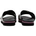Skechers Rubber Sole Slide Slippers Women's Black White Черно-белый, 38