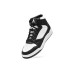 Skechers Anti-Slip Wear-Resistant Mid-Top Casual Shoes Men's Black White Черно-белый, 42