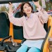 Skechers Sweatshirt Unisex Pink Peach Blossom Pink Peach Blossom/01NK, M