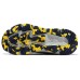 Skechers Casual Shoes Men Low Top Marine Blue/Gray/Yellow 42