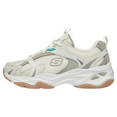 Skechers D'Lites 4.0 Shoes 'White Grey' Women's Бежевый, 37