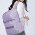 Skechers Polyester Backpack Unisex Lavender