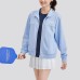 Skechers Jackets Coats Women's Moon White Blue Moon White Blue/02P8, 2XL