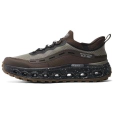 Skechers OUTDOOR Breathable Height Increasing Low-Top Casual Shoes Men's Brown Black Brown/Black/BRBK, 40