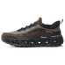 Skechers OUTDOOR Breathable Height Increasing Low-Top Casual Shoes Men's Brown Black Brown/Black/BRBK, 40