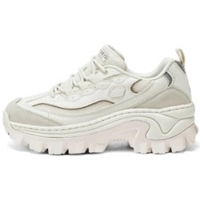 Skechers Street Honey Cake Shoes Anti Slip Wear Resistant Low Top Chunky Sneakers Women's Ivory Бежевый, 37