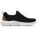 Skechers Solvano Non-slip Wear-resistant Shock Absorption Low-Top Casual Shoes Men's Black White Brown 41
