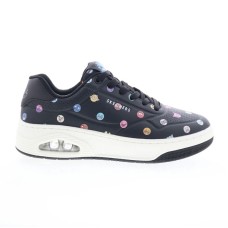 Skechers Uno Court Vexx Multi Moji Womens Black Lifestyle Sneakers Shoes 7