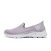 Skechers Go Walk Arch Fit Hands Free Slip-Ins Anti-Slip Wear-Resistant Low-Top Casual Shoes Women's Light Purple Фиолетовый, 38