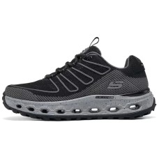 Skechers OUTDOOR Anti-Slip Wear-Resistant Impact-Resistant Rebound Support Low-Top Hiking Shoes Men's Black Gray Color Черный, 42.5