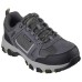 Skechers SKECHERS MENS USA Breathable Support Rebound Low-Top Outdoor Shoes Men's Gray Black Серый, 39.5