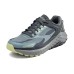 Skechers Sport Casual Shoes Men Low-Top Gray Blue Yellow dark gray blue, 41