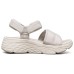 Skechers Max Cushioning Beach Sandals Women's Natural/Beige 38