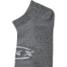 Skechers Ankle Socks Unisex 3 Pack S, 3 Pack (Black+White+Gray)