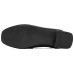 Skechers Block Party Anti Slip Wear Resistant Low Top Sports Casual Shoes Women's Black Gold 35.5