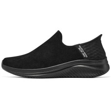 Skechers Ultra Flex 3.0 Hands Free Slip-Ins Slip-Resistant Low-Top Casual Shoes Men's Black Черный, 41