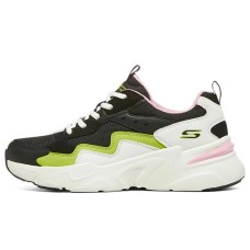 Skechers Bobs Bamina 'Black Green' Women's 38