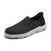 Skechers Cushioned Wear-Resistant Lightweight Low-Top Casual Shoes Men's Black Черный, 44