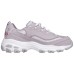 Skechers D'LITES 1.0 Cushioning Anti-Slip And Wear-Resistant Low-Top Chunky Sneakers Women's Lavender 35