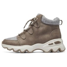 Skechers Big Lug Anti Slip Wear Resistant Mid Top Casual Shoes Women's Brown Коричневый, 35