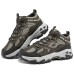 Skechers OUTDOOR MENS Anti-Slip Wear-Resistant Mid-Top Casual Shoes Men's Brown Black Коричневый, 40