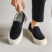 WEISHIBANGWEI Espadrilles Men's Black Черный, 43