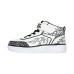 Skechers Sport Court 92 Slip-Resistant Mid-Top Kids' Skateboarding Shoes White Black Children Aged 3-7 Years Old Черно-белый, 27.5