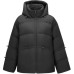 Skechers Down Jacket Women's Midnight Black Deep Night Black, XL