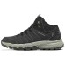 Skechers OUTDOOR MENS Anti-Slip Wear-Resistant Mid-Top Outdoor Shoes Men's Black Umber Серо-черный, 40
