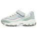 Skechers Kids Anti Slip And Wear Resistant Support Low Top Chunky Sneakers Light Blue Teenagers 31