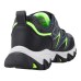 Skechers Anti-Kick Kids Lifestyle Shoes Black Green Teenagers Черно-зеленый, 30