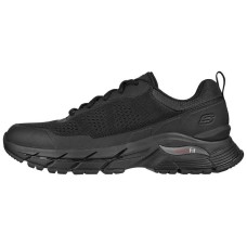Skechers ARCH FIT BAXTER Durable Breathable Low-Top Casual Shoes Men's All Black 41.5