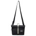 Skechers Fabric Shoulder Bag Crossbody Bag Regular Unisex Carbon Black сажа