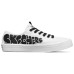 Skechers Jeremyville X Skechers V'Lites Low Top Sneakers White/Black Women's 38